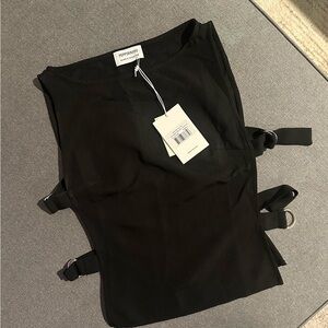 Peppermayo Cherish You Buckle Top NWT